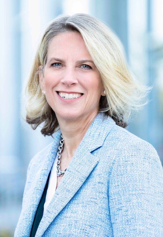 Portrait of Johanna Mercier, Chief Commercial Officer at Gilead Sciences, Inc.